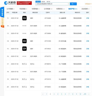 快手布局小程序生態，關聯公司注冊“快手小程序”商標